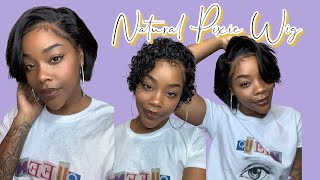 Curly Pixie Cut W\ No Leave Out Curly Or Straight| Its Styled And Slayed| Ft Eayon Wigs