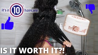 Testing The It'S A 10 Coily Miracle Mask On My Thick 3C/4A Curls! | Is It Worth It?!