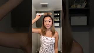 How I Style My Curtain Bangs With A Flat Iron