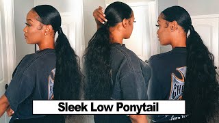 Salon Who?! Easy Sleek Long Ponytail | Fabulous Bre