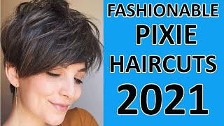 Fashionable Pixie Haircuts 2021