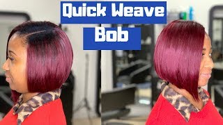 Simple Quick Weave Bob
