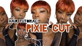 How To: Pixie Cut *Quickweave*