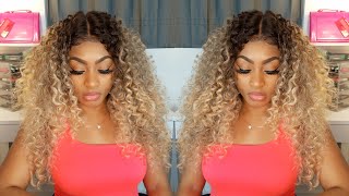 Big & Curly Pre-Plucked| Janet Collection Melted Lace Wig - Dee