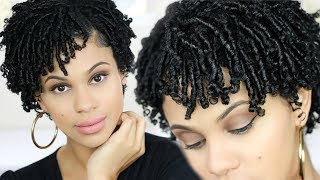 How To: Finger Coils On Short, Natural Hair