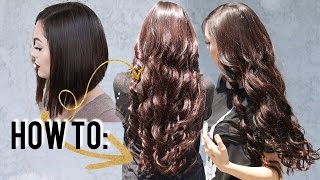 How To Clip In Hair Extensions For Short Hair | A1Delatorre
