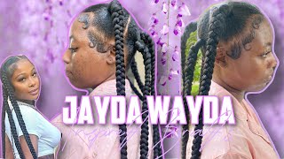 5 Jumbo Braids|Jayda Wayda Inspired Braids|Alexischanel Tv