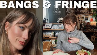 Everything I Wish I Knew Before Getting Bangs | Fringe | How To Style