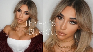 How To Get The Perfect Blowout And Style Bangs!! || Chantel Jeffries