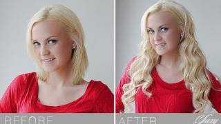 How To Blend Luxy Hair Extensions With Short Hair