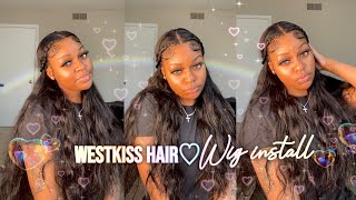 2 Braid On Best 13*6 Hd Frontal Wig|Westkiss Hair