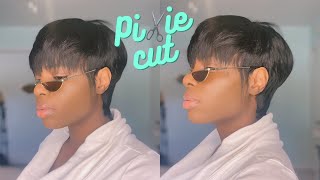 Custom Pixie Cut Wig! (Almost Didn’T Like It)