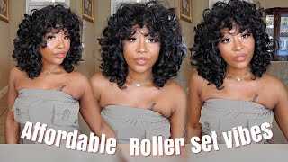 Amazon Synthetic Curly Wig  | Elim Wig | Super Affordable