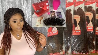 This Wig Got Metwisted! Watch Me Make This With The Fake Scalp Method? Pt 1 Of 2 | Annettebeauty