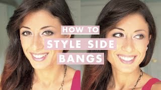How To Style Side Bangs