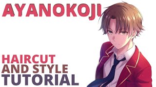 Kiyotaka Ayanokoji, Classroom Of The Elite, (Curtain Haircut Tutorial) 綾 あやの 小 こう 路 じ 清 きよ 隆 たか