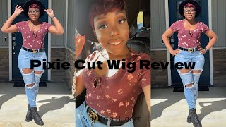 Pixie Cut Wig Review/ Q Piettra