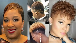 Latest Female Haircuts | 30 Beautiful Low Cut Hairstyles For Black Women