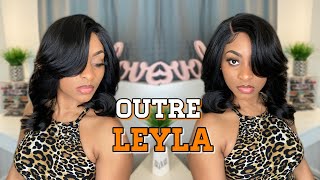Outre Hd Lace Wig - Leyla| Samsbeauty "Flawless Fallcollab Ft. @Carrie M