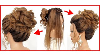 New Hairstyle For Long Hair | Romantic Soft Updo