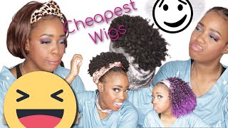 Pt. 1 Slay Or Throw Away?! Budget Friendly Headband Wigs!! Watch This! | Mary K. Bella