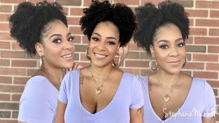 The Most Natural Afro Puff Ponytail Featuring Betterlength | This Is My Hair!