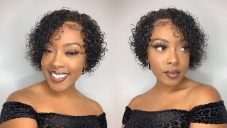 Affordable Short Pixie Cut Wig With Seamless Lace And Realistic Hairline   | My Shiny Wigs