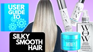How To Get Silky Hair | Color Wow Dream Coat Curly Hair Routine Included!