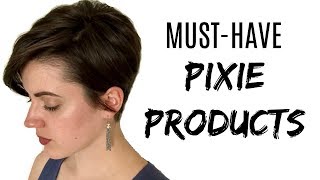 Best Hair Products For A Pixie Cut // Cruelty Free Hair Products // Volume, Texture, And Shine