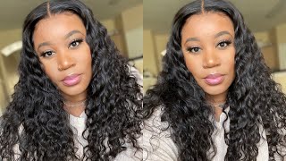 Improved Skin Lace | 13X6 Pre-Plucked, Pre-Bleached Curly Frontal Wig | Ririhair