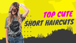 Top Cute Short Haircuts | How To Cut Bangs Korean Style | Pretty Haircuts