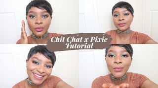 Chit Chat Pixie Wig Tutorial | Blm, Black Owned Businesses, Black Representation | Vanessa Divine