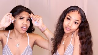 Chit-Chat Grwm| Trying A Pre-Made "Fake Scalp Wig" | Hairvivi