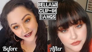 Clip In Bangs-Boxing/Tutorial | Bellami Hair | Honest Review