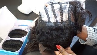How To Make A Pixie Cut Wig Using A Sewing Machine, 27 Piece And Lace Frontal