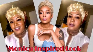 Monica Inspired Look!! $23 It’S A Wig! Pixie Cut Wig Review From Divatress!!! | Angelclassystyle