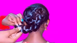 Best Flower Hairstyle Girls And Women || Big Ponytail Hairstyle || Haircut New Video