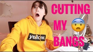Cutting My Own Bangs - Fail?