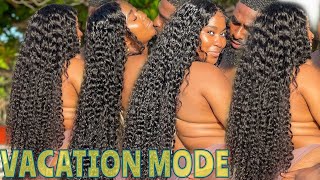  Must Have 30 Inch Vacation Curly Hair | Glueless Hd Lace 5X5 Closure Wig Install | Asteria Hair