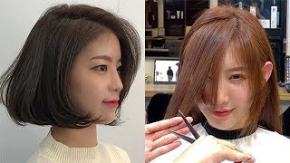 12 Easy Cute Korean Haircuts 2019  How To Cut Bangs | Hair Beauty