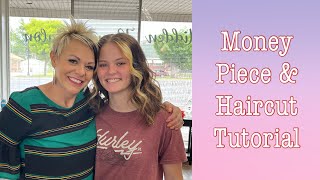 Shoulder Length Money Piece And Haircut Part 1- Boys And Girls Hairstyles