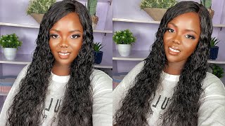 Beginner Friendly Easy Install & Style Water Wave 4X4 Lace Closure 26Inch | Ft. Bling Hair