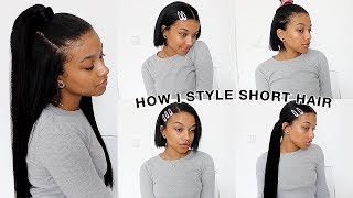 5 Ways To Style Short Hair Ft. Zala Hair Extensions