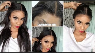 Finally!Perfect Wig For Low Hairline Problems.Glueless Lacefront Wig Ft.Hairvivi