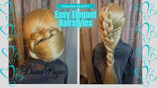 Easy Updos And Hairstyles ( Hair Hack ) Pagans Beauty