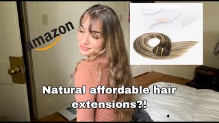 Affordable Amazon Hair Extension Review! I Try Maxfull Hair Extensions