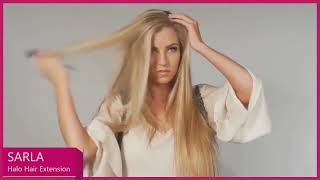 Synthetic No Clip Hair Extension Ombre Sarla Artificial Natural Fake False Long Short Straight Hairp
