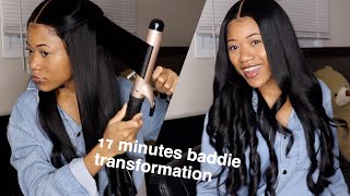 How To Curl A 6X6 Closure Wig // Westkiss Hair