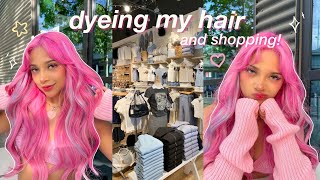 Dyeing My Hair Pink + Shopping For My Dream Wardrobe