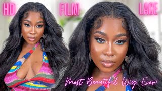 You Need This!Best Melt 13X4 Hd Lace Wig Ever|Body Wave+Natural Middle-Part|Arabella Hair